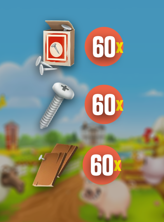 Hay Day 60x Ambar Malzemesi
