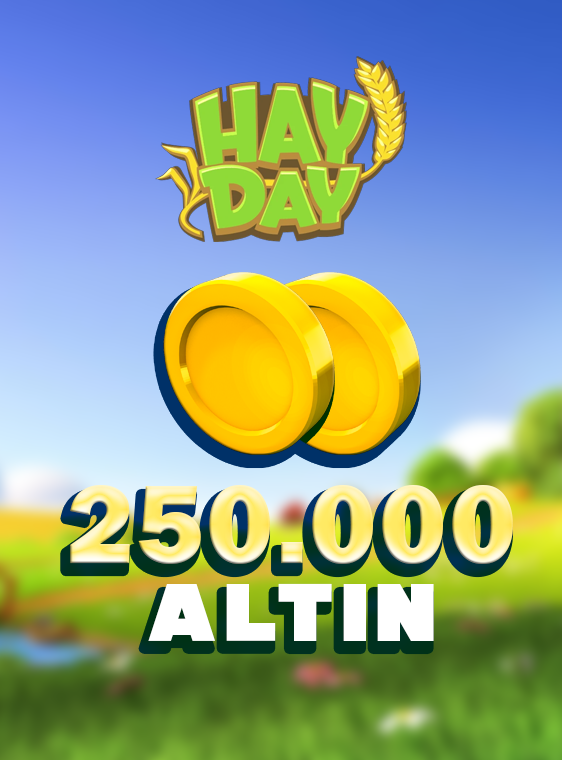 Hay Day 250.000 Altın Satın Al