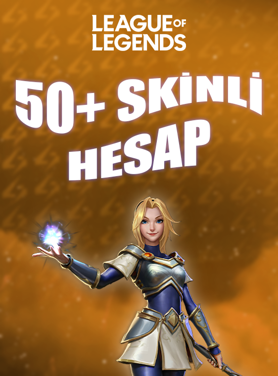 LoL 50+ Skinli Random Hesap